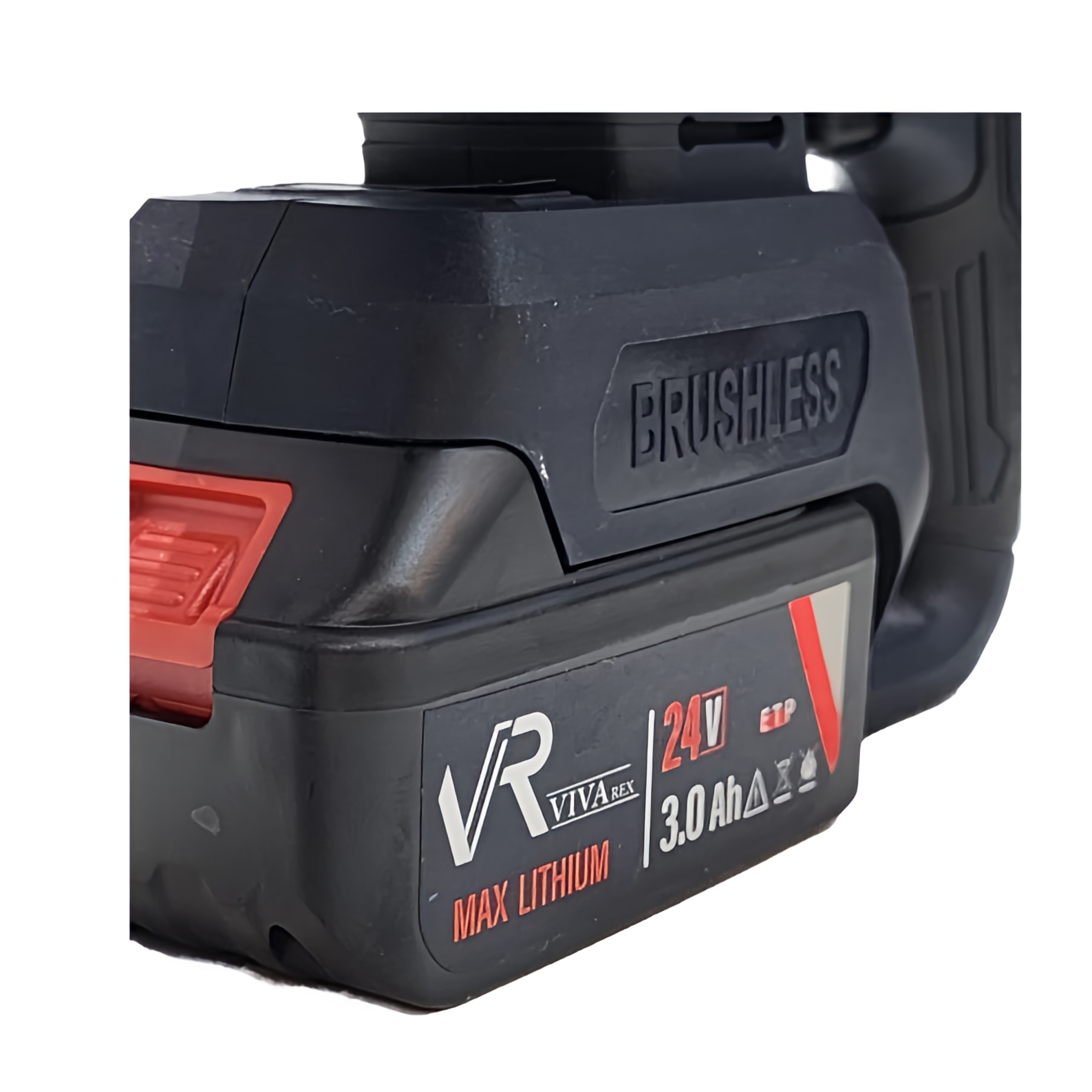 دریل بتن کن شارژی براشلس ویوارکس مدل 2426RH